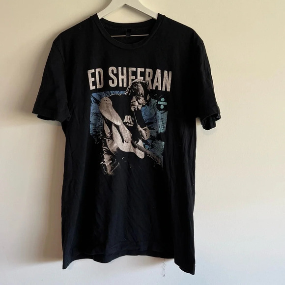 Ed Sheeran Divide Tour black t-shirt size XL - Picture 1 of 5